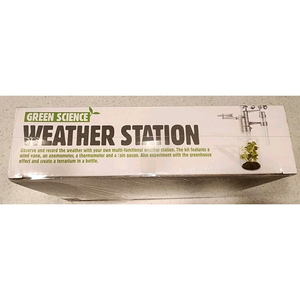 NIB 4M KIDZ LABS SCIENCE WEATHER STATION Homeschool LEARN TOY STEM FUN KIDS